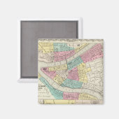 Die Städte Pittsburgh Allegheny Cincinnati Magnet (Vorderseite/Rückseite)