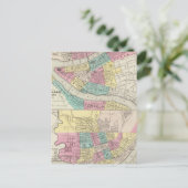 Die Städte Pittsburgh Allegheny Cincinnati Postkarte (Stehend Vorderseite)