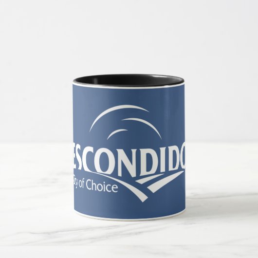 Die Stadtflagge von Escondido Tasse (Zentrum)