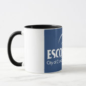 Die Stadtflagge von Escondido Tasse (Links)
