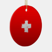 Die städtische Schweiz Keramikornament (Rechts)