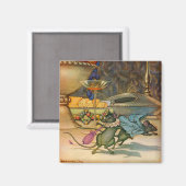 Die Stadtmaus und die Landesmäuse Magnet (Vorderseite/Rückseite)