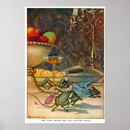 Die Stadtmaus und die Landesmäuse Poster (Vorne)
