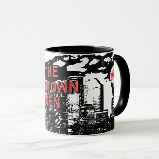 DIE STADTMITTE-MÄNNER - KAFFEE-TASSE TASSE (VorderseiteRechts)