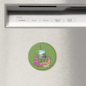 Die Staffelei des Künstlers. Magnet (In Situ (Geschirrspüler))
