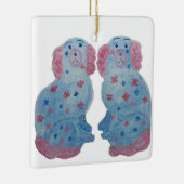 Die Staffordshire Hunde Keramikornament (Rechts)