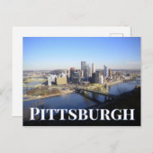 Die Stahlstadt | Pittsburgh, PA Postkarte (Vorne/Hinten)
