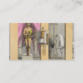 Die Ställe von Caligulas Pferd, Incitata, c.1800- Visitenkarte (Rückseite)