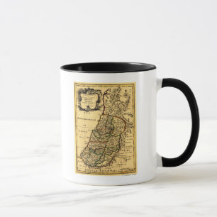 Die Stämme von Israel in PalestinePanoramic Karte Tasse
