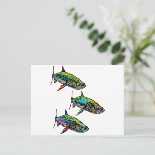 DIE STÄNDIGE SCHULE POSTKARTE (Stehend Vorderseite)