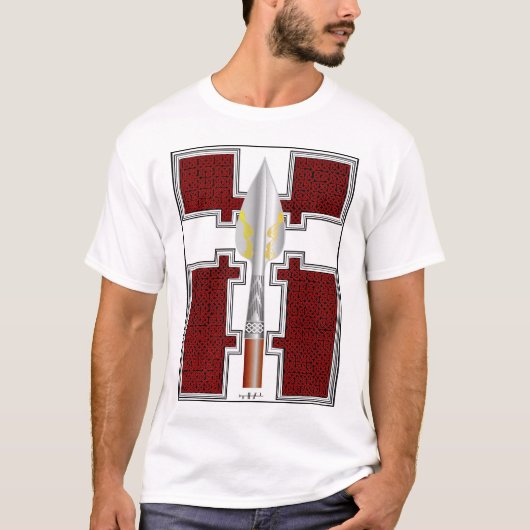 Die Stange von Lúgh - Shirt-Fronten-Entwurf T-Shirt (Vorderseite)