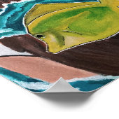 Die Star Crossed Lover Malerei von Alfred Fox Poster (Ecke)