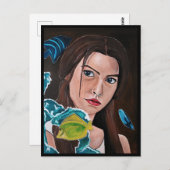 Die Star Crossed Lover Malerei von Alfred Fox Postkarte (Vorne/Hinten)