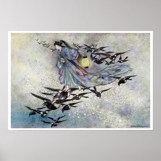 Die Star Lovers von Warwick Goble Poster (Vorne)