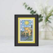 Die Star-Postkarte Postkarte (Stehend Vorderseite)