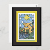 Die Star-Postkarte Postkarte (Vorne/Hinten)