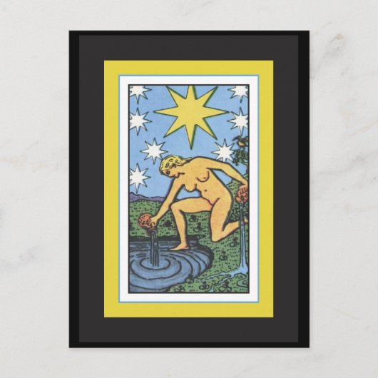 Die Star-Postkarte Postkarte (Vorderseite)