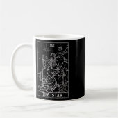 Die Star Tarot Card Halloween Meerjungfrau Gotisch Kaffeetasse (Links)