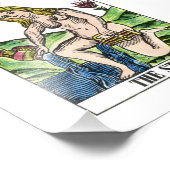 Die Star-Tarot-Karte Fotodruck (Ecke)