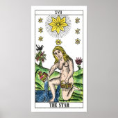 Die Star-Tarot-Karte Poster (Vorne)