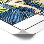 Die Star-Tarot-Karte Poster (Ecke)