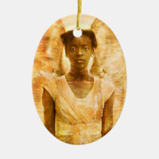 Die Stärke der Engel Keramik Ornament