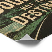 Die Stärke der Reise Poster (Ecke)