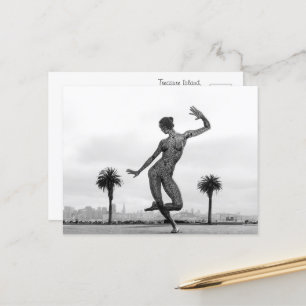 Die Stärke einer Frau Postkarte