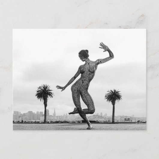 Die Stärke einer Frau Postkarte (Vorderseite)