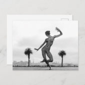 Die Stärke einer Frau Postkarte (Vorne/Hinten)