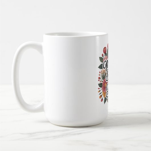 Die Stärke einer Mutter kennt keine Grenzen Kaffeetasse (Links)