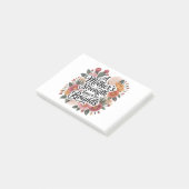Die Stärke einer Mutter kennt keine Grenzen Post-it Klebezettel (angewinkelt)