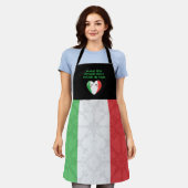 Die Stärke italienischer Mütter fließt durch meine Schürze (Getragen)