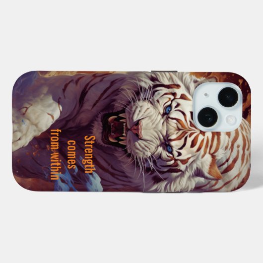 Die Stärke kommt von innen Case-Mate iPhone Hülle (Rückseite (Horizontal))