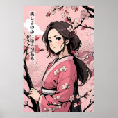 Die Stärke liegt in der Schönheit Poster (Vorne)