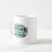 Die stärkste Mutter im Universum Kaffeetasse (Vorderseite Links)