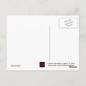 Die Starlet-Postkarte Postkarte (Rückseite)