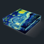 Die Starry Night (1889) von Vincent Van Gogh. Briefbeschwerer<br><div class="desc">Die Starry Night (1889) von Vincent Van Gogh.</div>