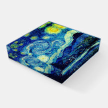 Die Starry Night (1889) von Vincent Van Gogh.
