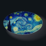 Die Starry Night (1889) von Vincent Van Gogh. Briefbeschwerer<br><div class="desc">Die Starry Night (1889) von Vincent Van Gogh.</div>