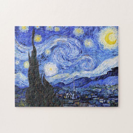 Die Starry Night Van Gogh Puzzle (Horizontal)