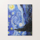 Die Starry Night Van Gogh Puzzle (Vertikal)
