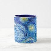 Die Starry Night Van Gogh trinkt Tasse (Zentrum)