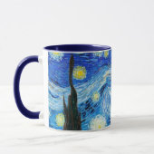 Die Starry Night Van Gogh trinkt Tasse (Links)
