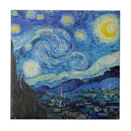Die Starry Night Vincent Van Gogh Keramik Tile Fliese