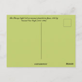 Die Starry Night Vincent Van Gogh Postkarte (Rückseite)