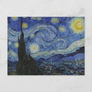 Die Starry Night, Vincent Van Gogh, Postkarten