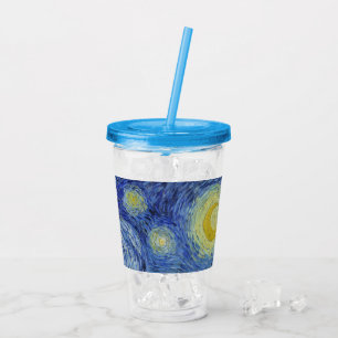Die Starry Night von Van Gogh Acryltrinkbecher