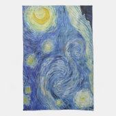 Die Starry Night von Van Gogh Geschirrtuch (Vertikal)