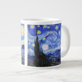 Die Starry Night von Van Gogh Jumbo-Tasse (Vorderseite Rechts)
